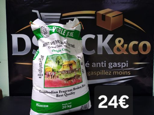 Riz cassé 2 fois 20kg